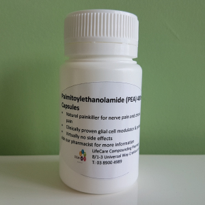 Palmitoylethanolamide (PEA) 400mg Capsules 100 Caps